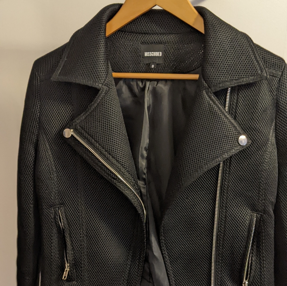 Black Missguided jacket